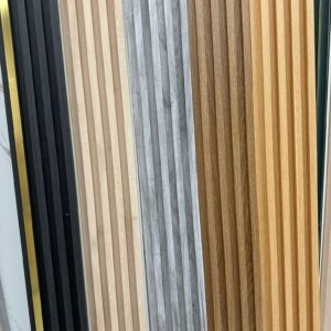 Wood Grain 12 mm Fluted Panels- Interior Wall Panel